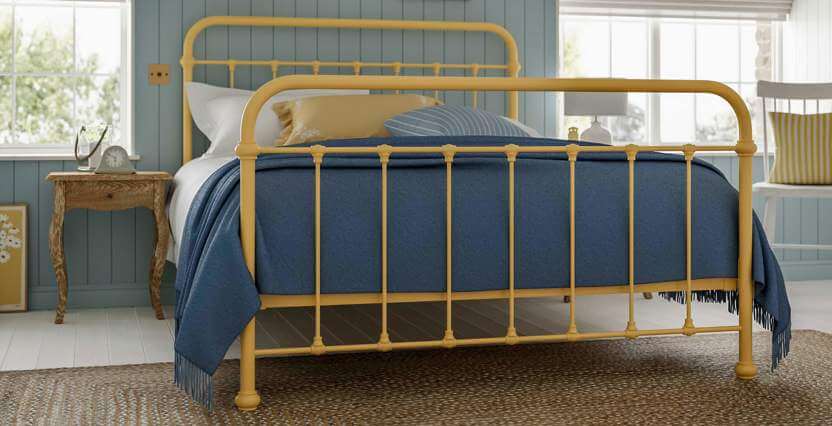 Metal bed rails for 2024 queen size bed